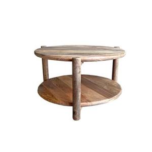 Old Inn - Mango salontafel naturel rond 75 cm