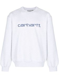 Carhartt WIP sweat en jersey à logo brodé - Gris