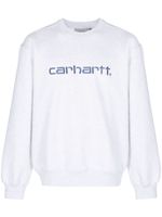 Carhartt WIP sweat en jersey à logo brodé - Gris