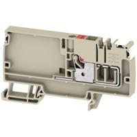 Weidmüller 2675300000 Voedingsklem Push-In-klem, Steekaansluiting Donkerbeige 20 stuk(s)