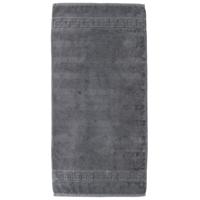 Cawö Cawö Noblesse Uni Handdoek 50x100 Antraciet