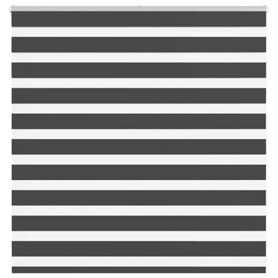 Zebra rolgordijn 150x100 cm stofbreedte 145,9 cm zwart
