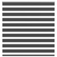 Zebra rolgordijn 150x100 cm stofbreedte 145,9 cm zwart