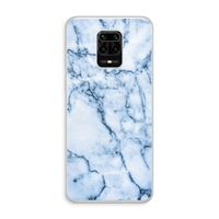 Blauw marmer: Xiaomi Redmi Note 10 Lite Transparant Hoesje