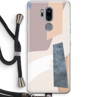 Luca: LG G7 Thinq Transparant Hoesje met koord