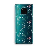 Small white flowers: Huawei Mate 20 Pro Transparant Hoesje