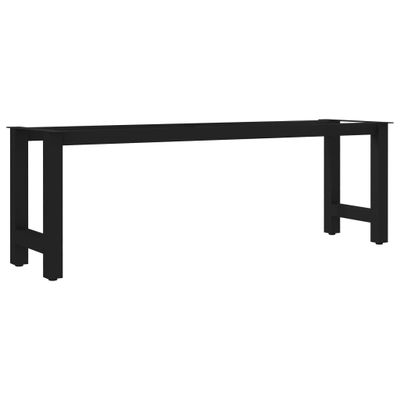 vidaXL Bankpoot H-frame 125x36x42 cm