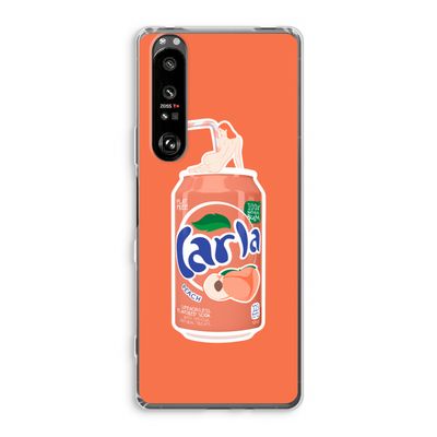 S(peach)less: Sony Xperia 1 III Transparant Hoesje