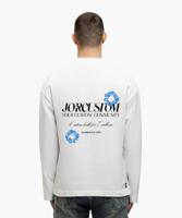 Jorcustom Flowers Longsleeve T-Shirt Heren Wit - Maat M - Kleur: Wit | Soccerfanshop