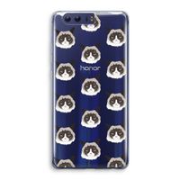 It's a Purrr Case: Honor 9 Transparant Hoesje It's a Purrr Case: Honor 9 Transparant Hoesje