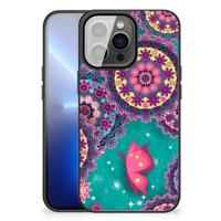 iPhone 13 Pro Max Leuk Telefoonhoesje Cirkels en Vlinders
