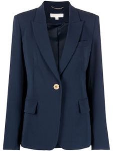 Michael Michael Kors blazer à boutonnière - Bleu