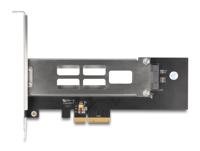 DeLOCK Mobile Rack PCI Express-kaart voor 1x M.2 NMVe SSD interface kaart - thumbnail