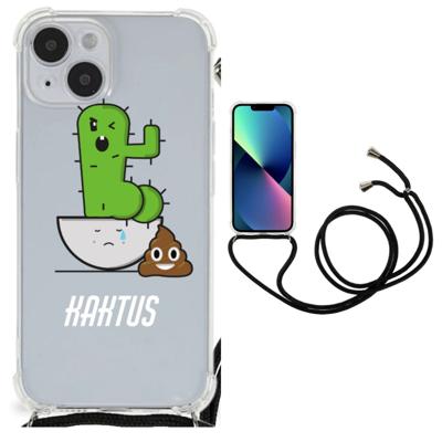 iPhone 14 Plus Stevig | Bumper Hoesje | Cactus Poo iPhone 14 Plus Stevig | Bumper Hoesje | Cactus Poo