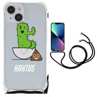 iPhone 14 Plus Stevig | Bumper Hoesje | Cactus Poo iPhone 14 Plus Stevig | Bumper Hoesje | Cactus Poo