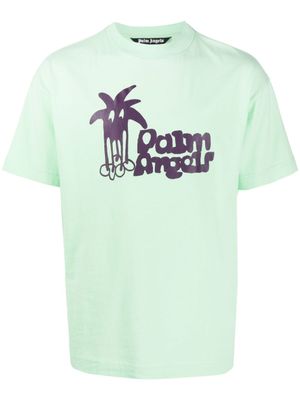 Palm Angels t-shirt Douby en coton - Vert