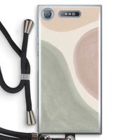 Geo #6: Sony Xperia XZ1 Transparant Hoesje met koord