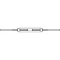 TOOLCRAFT 1066894 Spanmoer M20 RVS A2 DIN 1480 1 stuk(s)