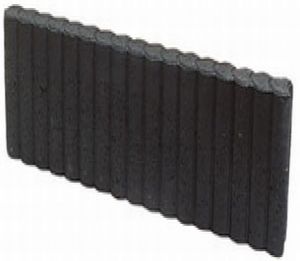 Palissade opsluitband zwart ø8x50x50cm