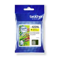 Brother Inktcartridge LC-422XLY Origineel Geel LC422XLY