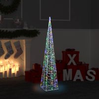 VidaXL Lichtkegel decoratief led 120 cm acryl meerkleurig