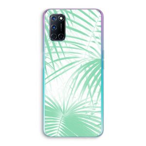 Palmbladeren: Oppo A52 Transparant Hoesje