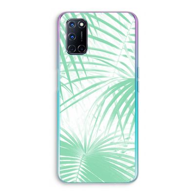 Palmbladeren: Oppo A52 Transparant Hoesje