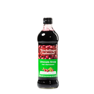 Terschellinger Cranberries Vlierbes Limonadesiroop