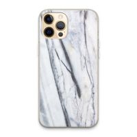 Gestreepte marmer: iPhone 13 Pro Max Transparant Hoesje Gestreepte marmer: iPhone 13 Pro Max Transparant Hoesje
