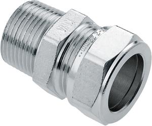 Bonfix knelkoppeling - Puntstuk - 1/2” x 12mm - Vertint Messing