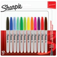 Viltstift sharpie f assorti | 16 stuks