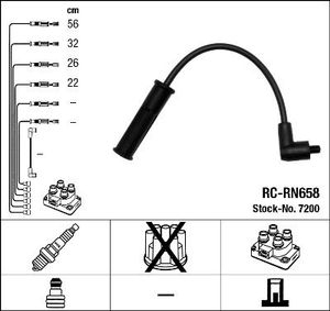 Bougiekabelset RCRN658