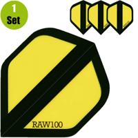 Designa Zone Dartflights - Geel