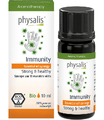 Physalis Aromatherapy Synergie Immunity Olie 10ml Physalis Aromatherapy Synergie Immunity Olie 10ml