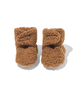 051 Newborn Sloffen Teddy Bruin Bruin (bruin)