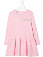 Marc Jacobs Kids robe à logo imprimé - Rose - thumbnail