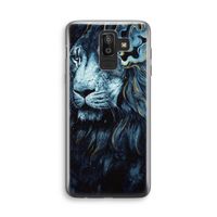 Darkness Lion: Samsung Galaxy J8 (2018) Transparant Hoesje