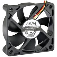 SEPA PLB60B05FSE35A Axiaalventilator 5 V/DC 27.6 m³/h (l x b x h) 60 x 60 x 15 mm - thumbnail