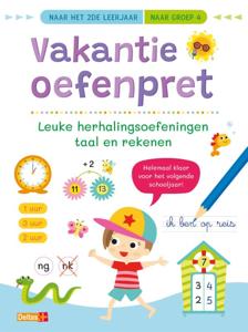 Vakantie oefenpret - Leuke herhalingsoefeningen taal en rekenen (Paperback)