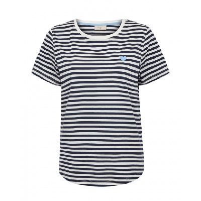 FreeQuent - Blauw | Dames | Top | Blauw | L | regular | Kamst mode