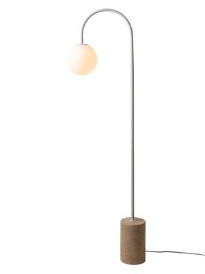 Vloerlamp Tivoli, wit