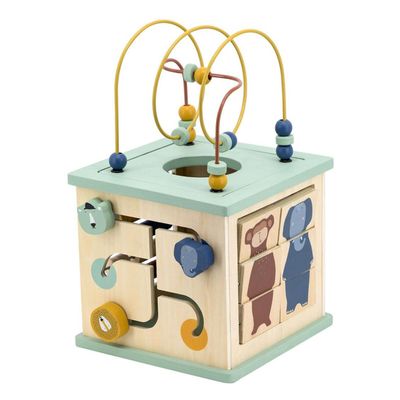 Trixie houten 5in1 activiteiten kubus dieren