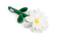 Beeztees Beeztees Bloem Daisy Pluche Wit 30x16x4cm