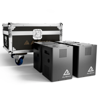 Avilexx 4x Sparkus 1 Sparkular machine + flightcase set