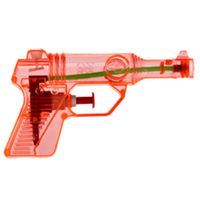 Waterpistool/waterpistolen rood 13 cm   -