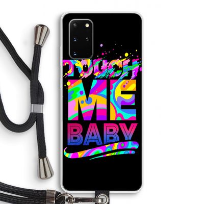 Touch Me: Samsung Galaxy S20 Plus Transparant Hoesje met koord