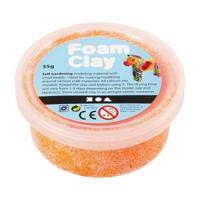 Foam Clay Neon Oranje, 35gr. - thumbnail