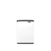Brabantia Bo Afvalemmer - 7 liter - kunstof binnenemmer - wit 222368