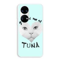 You had me at tuna: Huawei P50 Transparant Hoesje You had me at tuna: Huawei P50 Transparant Hoesje