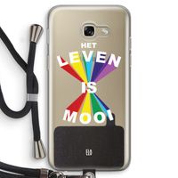 Het Leven Is Mooi: Samsung Galaxy A5 (2017) Transparant Hoesje met koord